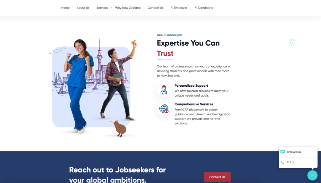 JobSeekers - Global Recruitment Portal screenshot
