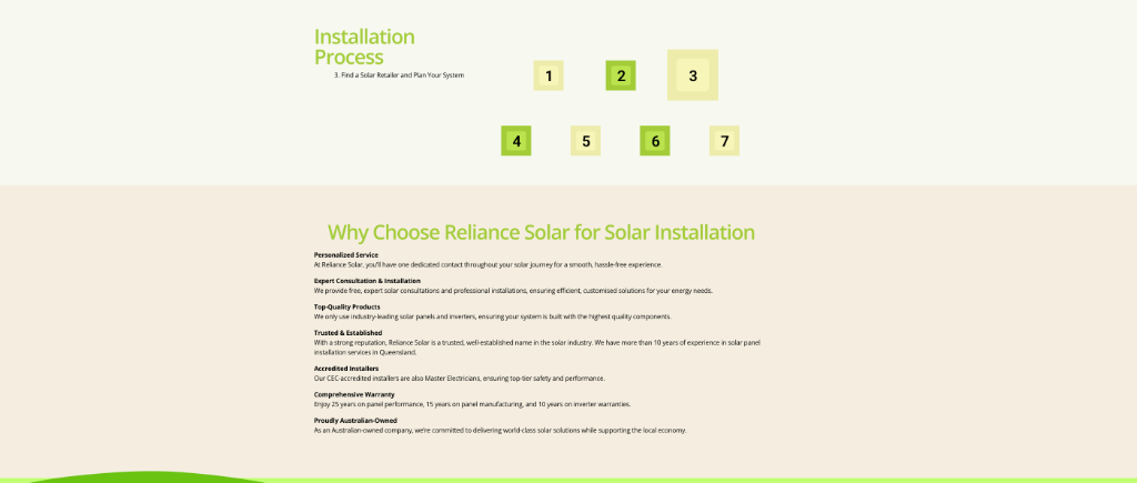 Reliance Solar - Renewable Energy Solutions screenshot