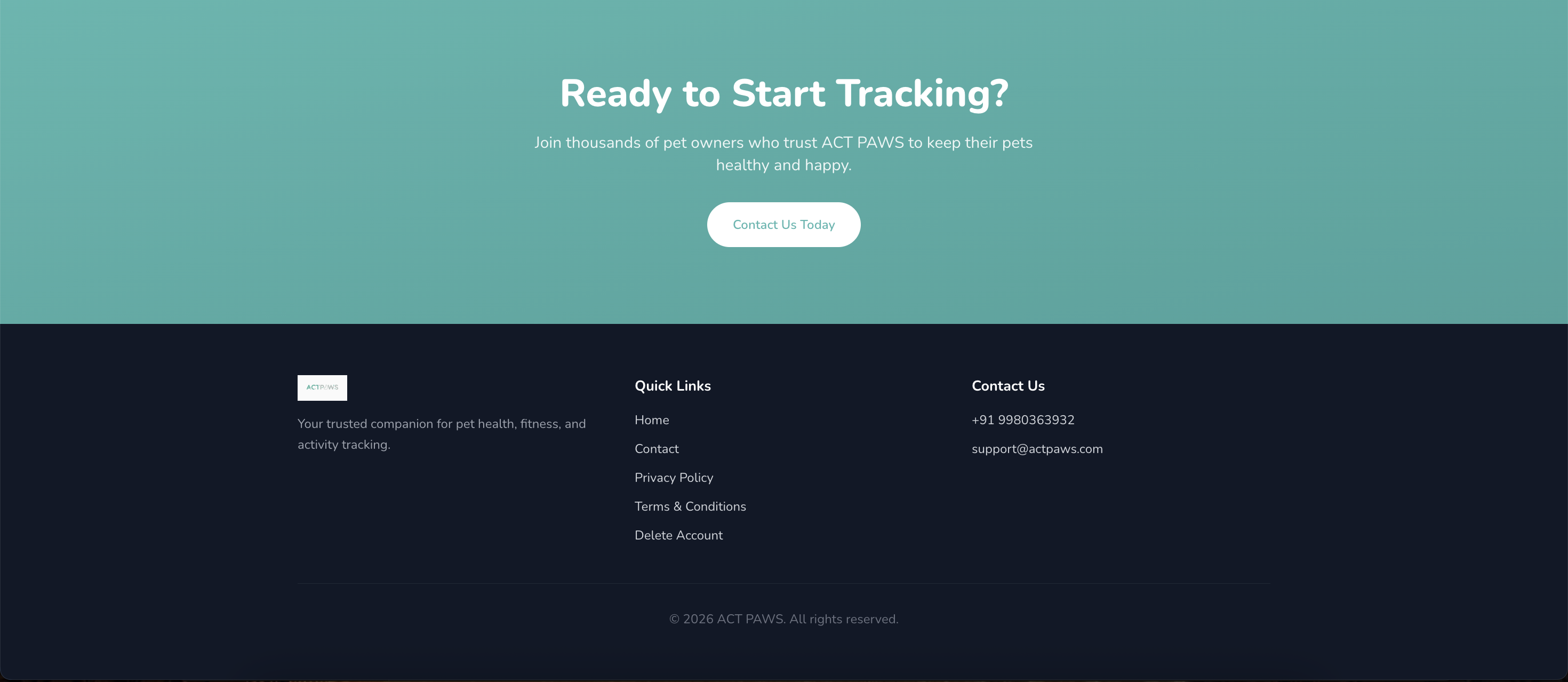 ActPaws - Smart Pet Health Tracker screenshot